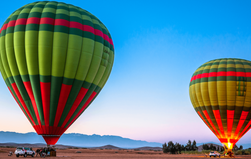 Hot Air Balloon in Marrakech